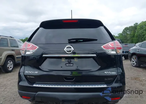 2016 Nissan Rogue Sv z USA, uszkodzony, nr VIN KNMAT2MVXGP622779